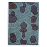 Blue area rug