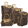 wholesale brown luggage