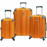 closeout orange luggage