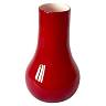 Red vase