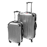 closeout silver luggage