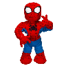 closeout spiderman doll