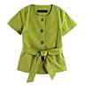 Womans belted topper jacket