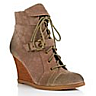 discount womens wedge laced boots