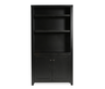 image of liquidation wholesale black bookcase