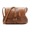 image of wholesale closeout brown leather purse