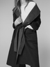 image of wholesale closeout massimo dutti reversible hooded coat