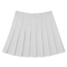 image of wholesale plus size white skirt