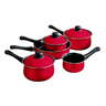 image of wholesale closeout red pans