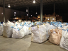 image of wholesale shoes in big sacks