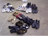 image of wholesale closeout used shoes